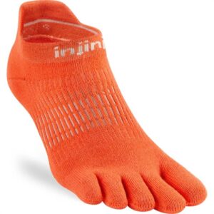 Calcetines Barefoot Run Lightweight No-Show Grapefruit Mujer – Injinji